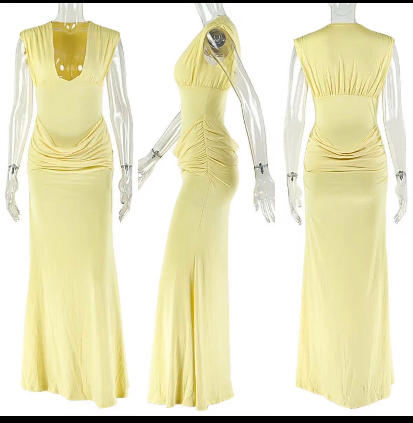 Long luxury dress