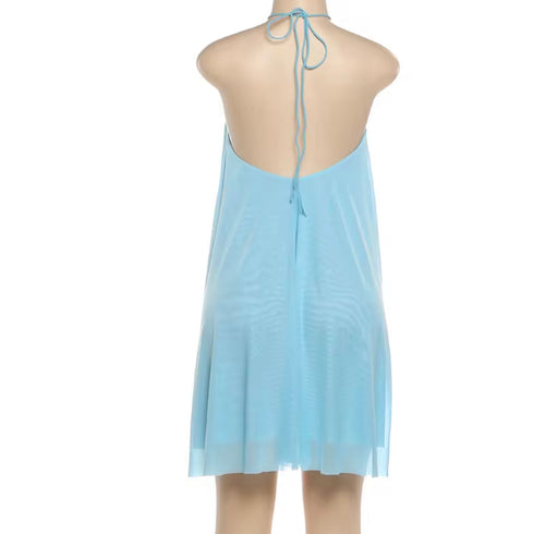 Backless sexy dress